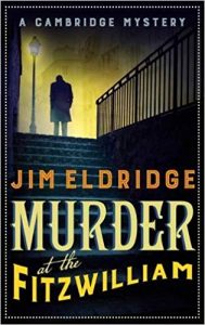 Murder at the Fitzwilliam - Book Cover - Man Standing on Stairs