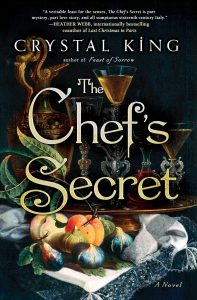 The Chef's Secret Book Cover with Plate of Produce