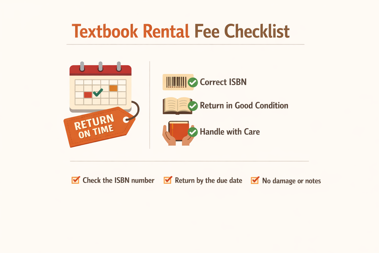 Used textbook condition guide