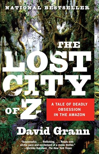 The Lost City of Z by David Grann, Vintage paperback cover